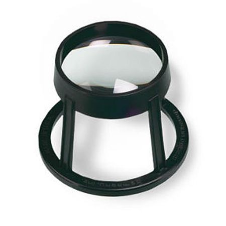 Aspheric round stand magnifier is perfect for stitch counting, small parts measuring